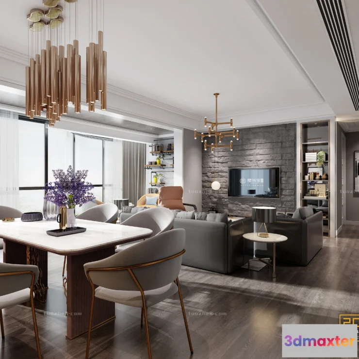 1251730 - Extension Interior - LINGVING ROOM - MODERN STYLES - 162