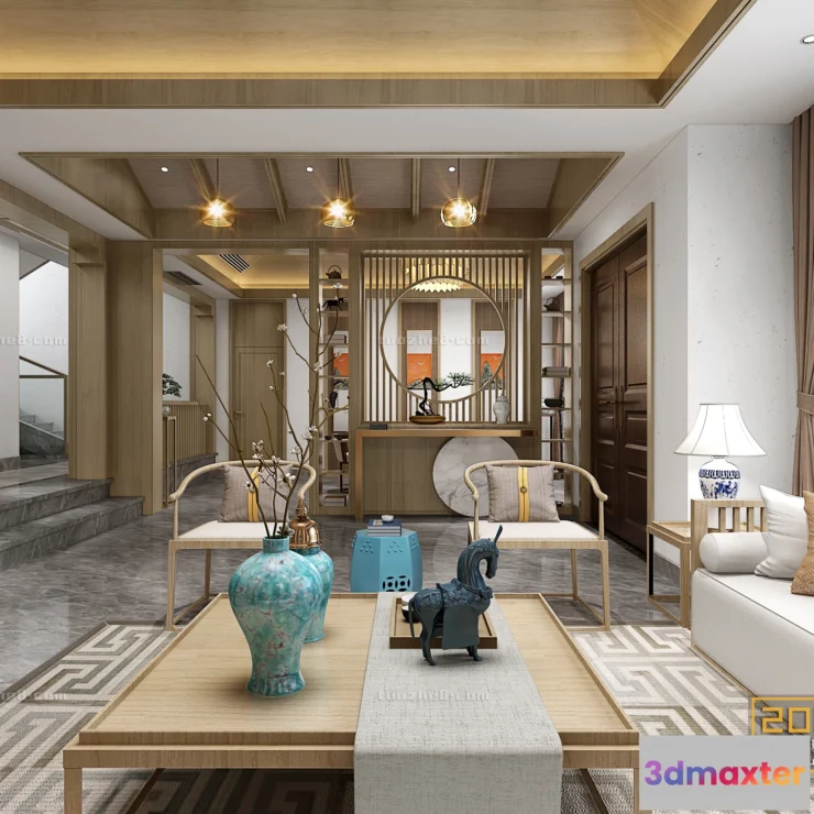 1251884 - Extension Interior - LINGVING ROOM - CHINESE STYLES - 021