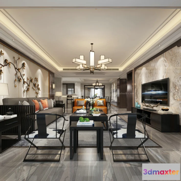 1251966 - Extension Interior - LINGVING ROOM - CHINESE STYLES - 062