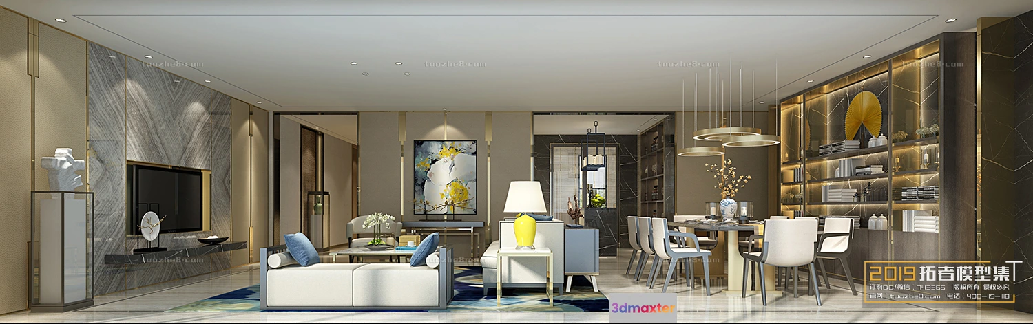 1251986 - Extension Interior - LINGVING ROOM - CHINESE STYLES - 073