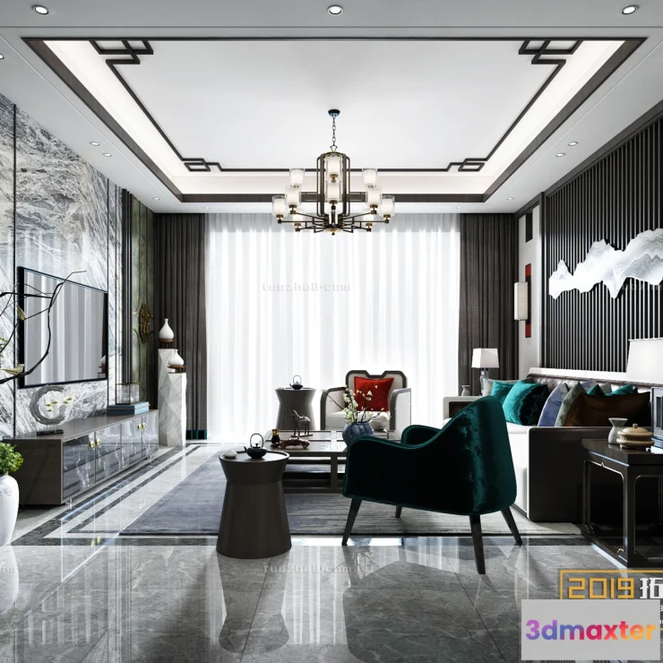 1252026 - Extension Interior - LINGVING ROOM - CHINESE STYLES - 094