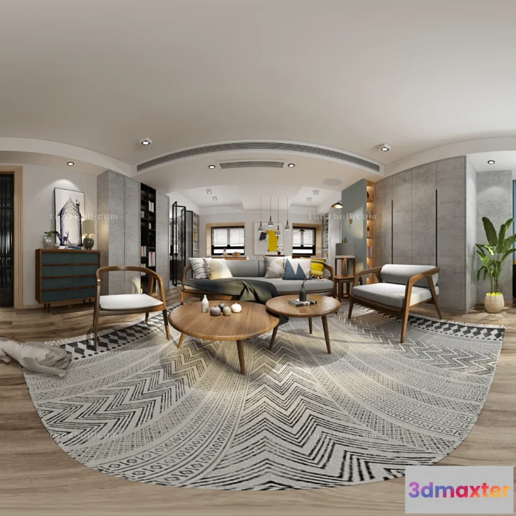 1252250 - Extension Interior - LINGVING ROOM - NORDIC STYLES - 021