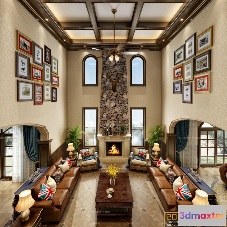 1252272 - Extension Interior - LINGVING ROOM - AMERICAN STYLES - 006