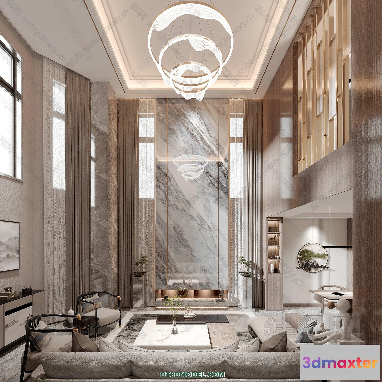 1261038 - CORONA LIVING ROOM 3D MODELS - 025