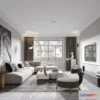 1360151 - Living Room - Modern Style 3D Scenes - Interior Design - 118 3D Max