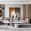 1361077 - Living Room - Modern Style Interior 3D Scenes - 148 3D Max