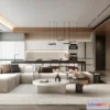 1362437 - Living Room - Modern Style 3D Scenes - Interior Design - 152 3D Max