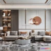 1362907 - Living Room - 3D Interior Scene - Italian Style - 031 3D Max