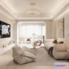1363358 - Living Room - 3D Models - 3D Interior Scenes - Modern Style - 003 3D Max