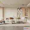 1365716 - Living Room - 3D Models - 3D Interior Scenes - Modern Style - 038 3D Max
