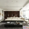 1369711 - Living Room - 3D Models - 3D Interior Scenes - Modern Style - 097 3D Max