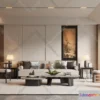 1370187 - Living Room - 3D Models - 3D Interior Scenes - Modern Style - 104 3D Max