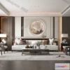 1370607 - Living Room - 3D Models - 3D Interior Scenes - Modern Style - 110 3D Max