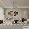 1373500 - Living Room - 3D Models - 3D Interior Scenes - Modern Style - 154 3D Max