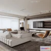 1380469 - Living Room - 3D Models - 3D Interior Scenes - Modern Style - 259 3D Max