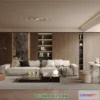 1382004 - Living Room - Italian Style - Interior 3D Scene - 013 3D Max