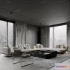 1382467 - Living Room - Italian Style - Interior 3D Scene - 020 3D Max