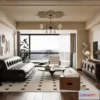 1383111 - Living Room - 3D Interior Scene - French Style - 159 3D Max