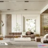 1383277 - Living Room - 3D Models - 3D Interior Scenes - Modern Style - 301 3D Max