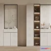 1384719 - Shoe Cabinet and Racks - 3D Models for Interior - 024 3D Max