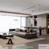 1384818 - Living Room - Italian Style - Interior 3D Scene - 055 3D Max