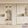 1385095 - Shoe Cabinet and Racks - 3D Models for Interior - 030 3D Max