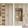 1385289 - Shoe Cabinet and Racks - 3D Models for Interior - 033 3D Max