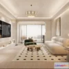 1385465 - Living Room - 3D Models - 3D Interior Scenes - Modern Style - 335 3D Max