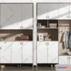 1386044 - Shoe Cabinet and Racks - 3D Models for Interior - 045 3D Max