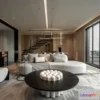 1386552 - Living Room - Modern Style 3D Scenes - Interior Design - 013 3D Max
