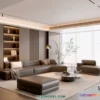 1386576 - Living Room - Italian Style - Interior 3D Scene - 082 3D Max