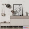 1387172 - Shoe Cabinet and Racks - 3D Models for Interior - 062 3D Max