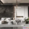 1387789 - Living Room - Modern Style 3D Scenes - Interior Design - 032 3D Max