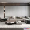 1388071 - Living Room - Modern Style 3D Scenes - Interior Design - 036 3D Max
