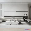 1388185 - Living Room - Modern Style 3D Scenes - Interior Design - 038 3D Max