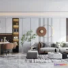 1389564 - Living Room - Modern Style 3D Scenes - Interior Design - 059 3D Max