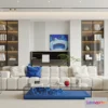 1390636 - Living Room - Modern Style 3D Scenes - Interior Design - 075 3D Max