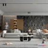 1390880 - Living Room - Modern Style 3D Scenes - Interior Design - 079 3D Max