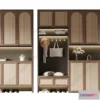 1391167 - Shoe Cabinet and Racks - 3D Models for Interior - 122 3D Max
