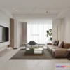 1573046 - Modern Style Interior 3D Blocks and 3D Models - Living Room 3D Scene - 028 3D Max