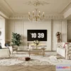 1581082 - Europe Style Interior 3D Blocks - Living Room 3D Model - 100 3D Max