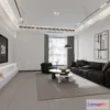 1581342 - Minimalist Style Interior 3D Blocks - Living Room 3D Model - 044 3D Max