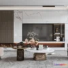 1581932 - Modern Style Interior 3D Blocks - Living Room 3D Model - 030 3D Max