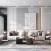 1581964 - Modern Style Interior 3D Blocks - Living Room 3D Model - 046 3D Max