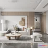 1582092 - Modern Style Interior 3D Blocks - Living Room 3D Model - 110 3D Max