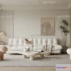 1582967 - Cream Style Interior 3D Blocks - Living Room 3D Model - 133 3D Max