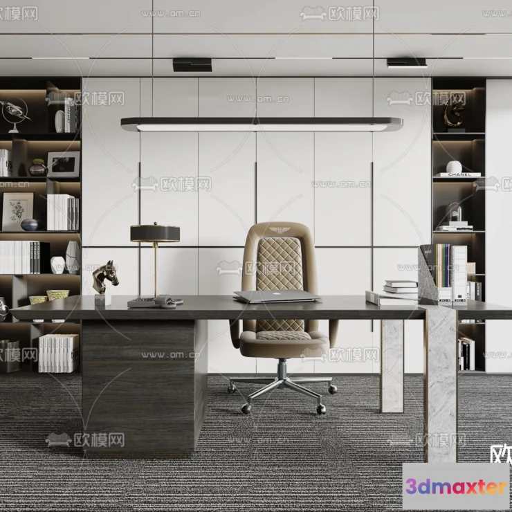 1111054 - Study Room 3D Scenes - 0802