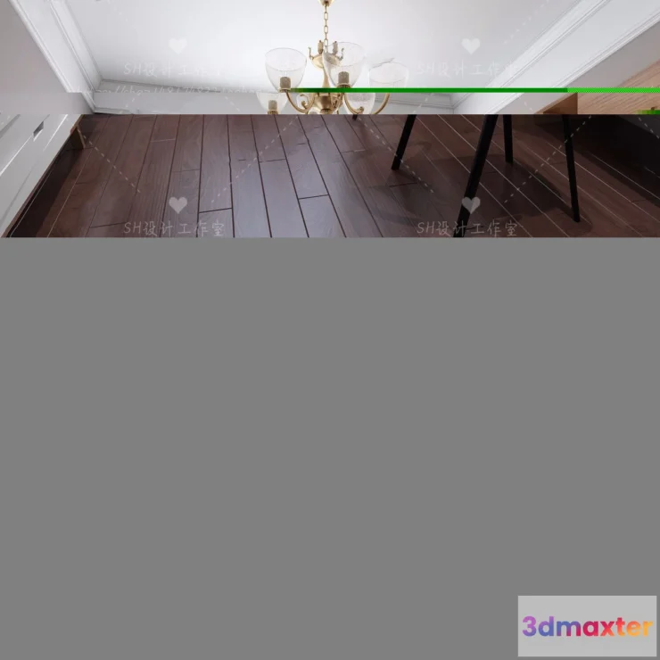 1119836 - STUDY ROOM 3D SCENES - VRAY RENDER - 07