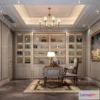 1119880 - STUDY ROOM 3D SCENES - VRAY RENDER - 28