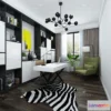 1119908 - STUDY ROOM 3D SCENES - VRAY RENDER - 42